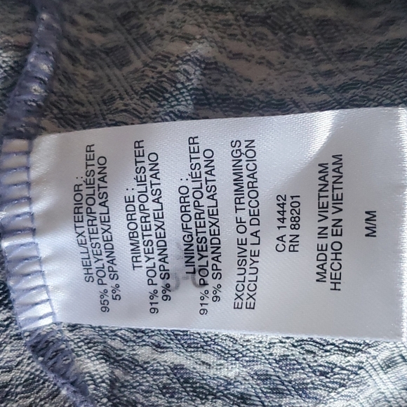 MPG TRAVEL DRESS PURPLE GRAY COMBO SIZE MEDIUM - Picture 8 of 8